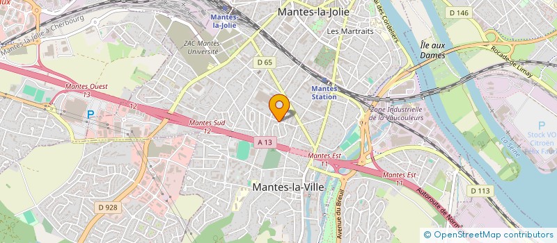 localisation de l'entreprise SISTA'S AND THE FANSFOUS à MANTES-LA-VILLE