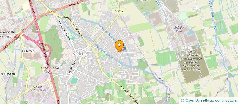 localisation de l'entreprise SISTADELLE  VEDENE