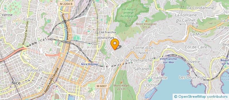localisation de l'entreprise SISTAPAT à NICE