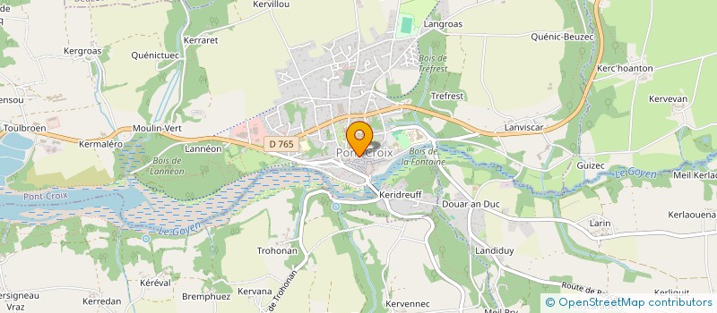 localisation de l'entreprise SISTAZ  PONT-CROIX