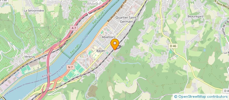 localisation de l'entreprise SISTEC  VIENNE