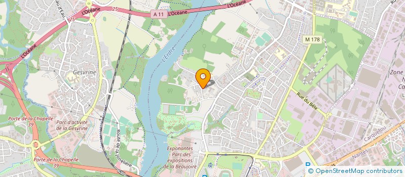 localisation de l'entreprise SISTEM à NANTES