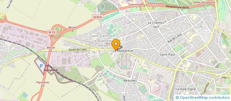 localisation de l'entreprise SISTER ANNE & CO à CAEN