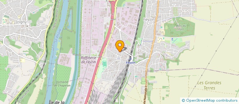 localisation de l'entreprise SISTER LIVE  FEYZIN