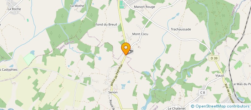 localisation de l'entreprise SISTER MEDIA&CO  SAINT-GENCE