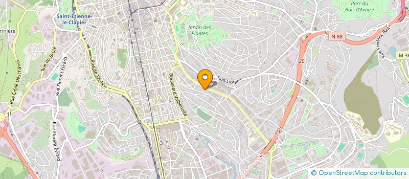 localisation de l'entreprise SISTER PIZZ à SAINT-ETIENNE