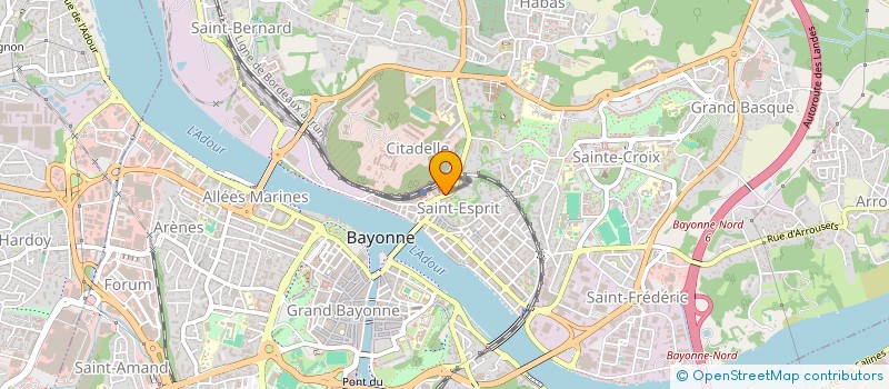 localisation de l'entreprise SISTER RECORDS à BAYONNE