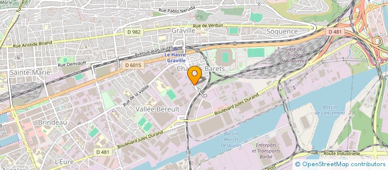 localisation de l'entreprise SISTERK à LE HAVRE