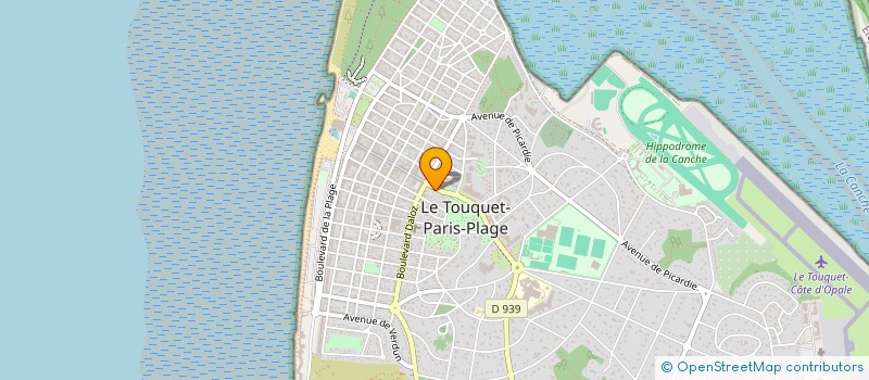 localisation de l'entreprise SISTERS à LE TOUQUET-PARIS-PLAGE