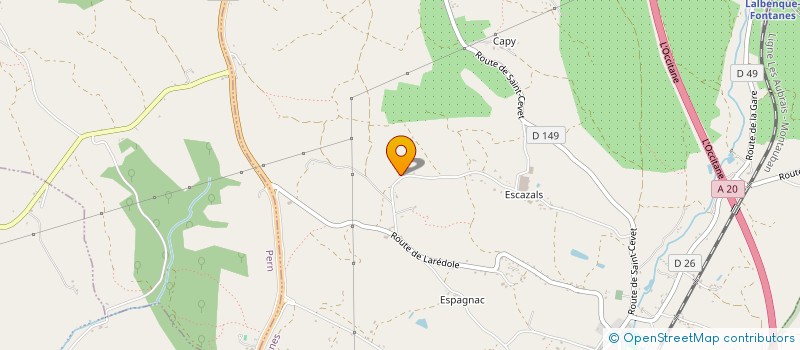 localisation de l'entreprise SISTERS  FONTANES