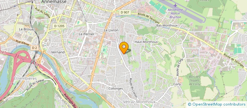 localisation de l'entreprise SISTERS  VETRAZ-MONTHOUX