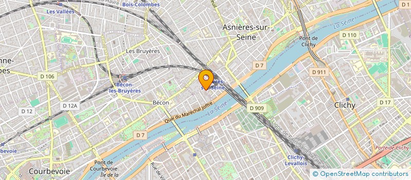 localisation de l'entreprise SISTERS AND CO à COURBEVOIE
