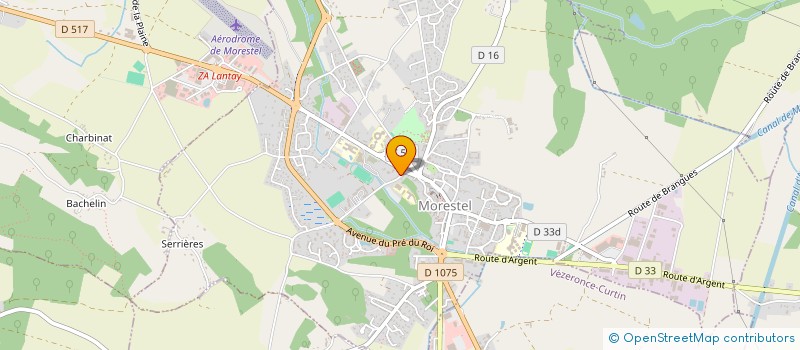 localisation de l'entreprise SISTERS BODY ART  MORESTEL