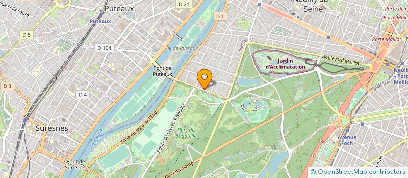 localisation de l'entreprise SISTERS & CO à NEUILLY-SUR-SEINE