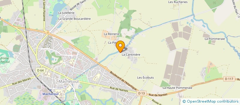 localisation de l'entreprise SISTERS'IN  MACHECOUL-SAINT-MEME