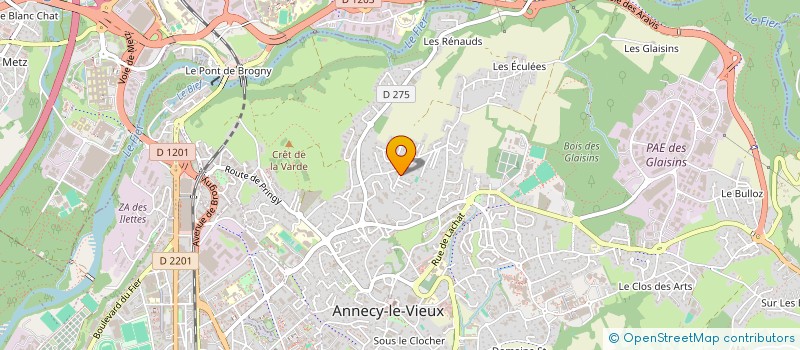 localisation de l'entreprise SISTERS INVEST  ANNECY