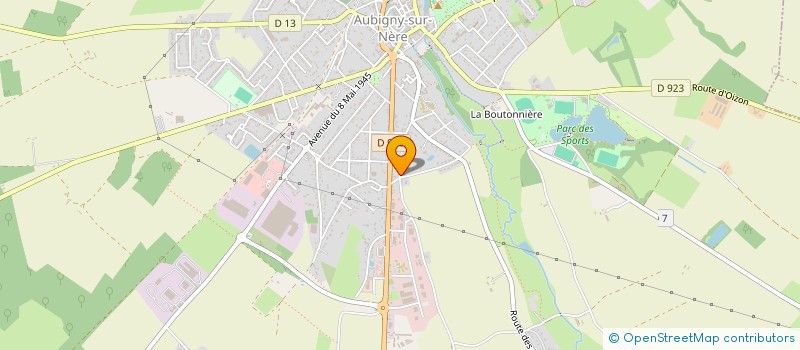 localisation de l'entreprise SISTHOR'S  AUBIGNY-SUR-NERE