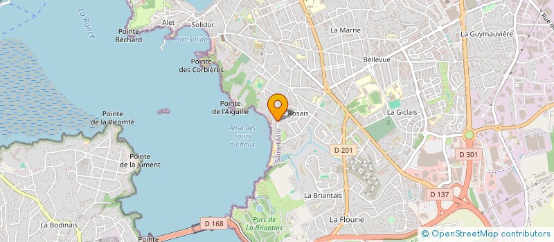 localisation de l'entreprise SISTINA  SAINT-MALO