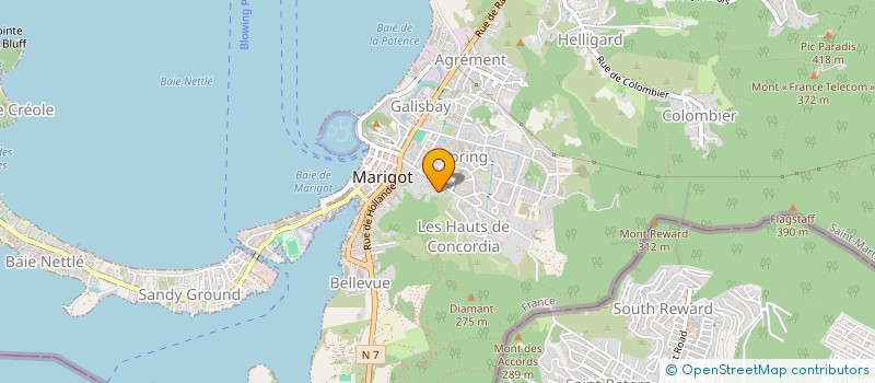 localisation de l'entreprise SISU à SAINT MARTIN