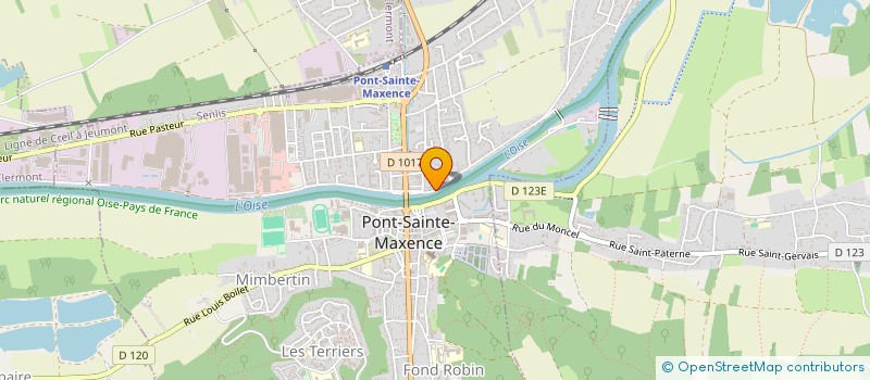 localisation de l'entreprise SISWI à PONT-SAINTE-MAXENCE