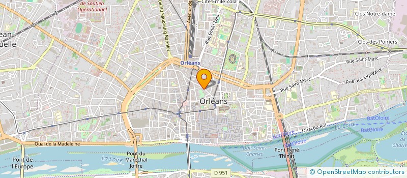 localisation de l'entreprise SISYPHE à ORLEANS