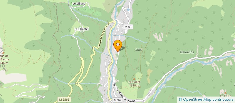 localisation de l'entreprise SISYPHE AND CO  SAINT-MARTIN-VESUBIE