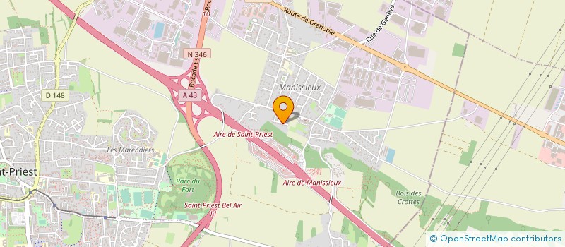 localisation de l'entreprise SISYPHE INGENIERIE EURL  SAINT-PRIEST