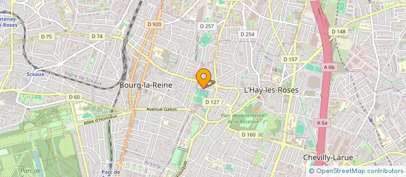 localisation de l'entreprise SIT&JAB  L'HAY-LES-ROSES