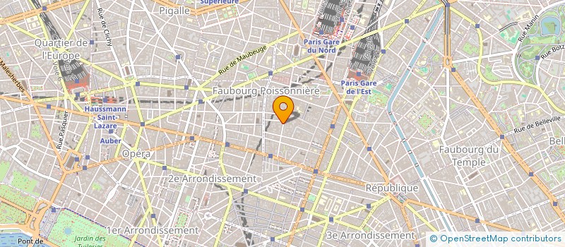 localisation de l'entreprise SIT PLANET à PARIS