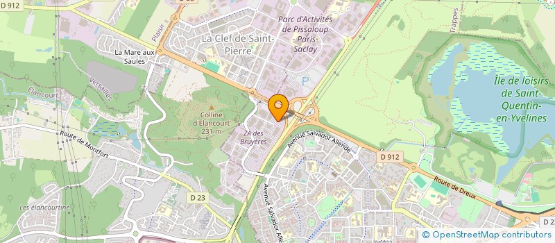 localisation de l'entreprise SIT SERVICES à TRAPPES