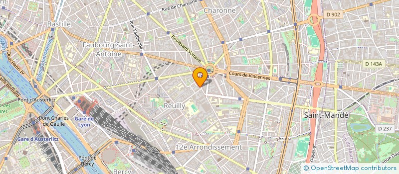 localisation de l'entreprise SITA à PARIS