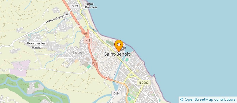 localisation de l'entreprise SITA INVEST  SAINT-BENOIT