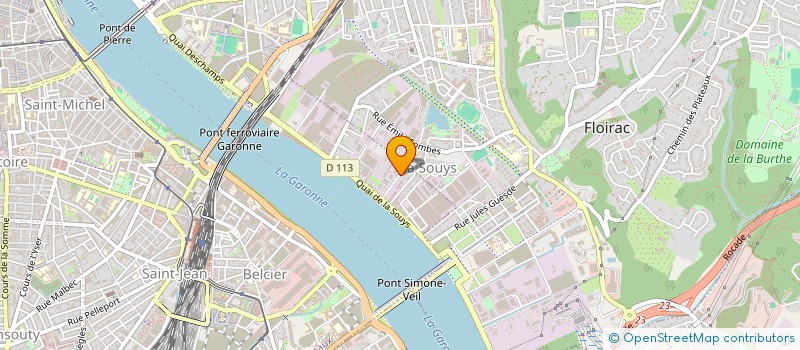localisation de l'entreprise SITAEL à BORDEAUX
