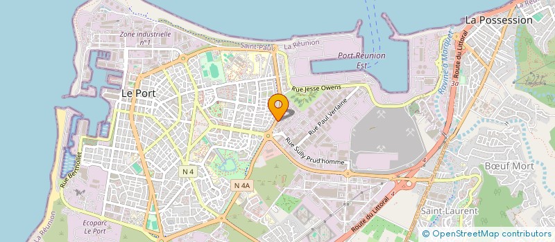 localisation de l'entreprise SITAEL  LE PORT