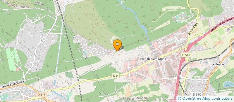localisation de l'entreprise SITAMAREE à LES PENNES-MIRABEAU