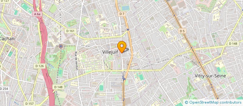 localisation de l'entreprise SITARA  VILLEJUIF