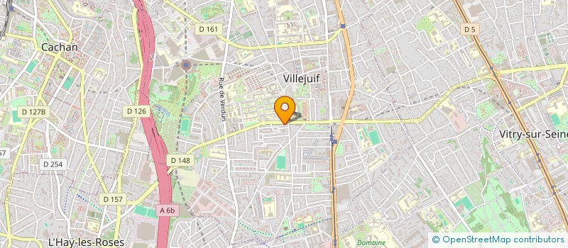 localisation de l'entreprise SITARAMA  VILLEJUIF