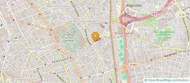 localisation de l'entreprise SITARP  PARIS