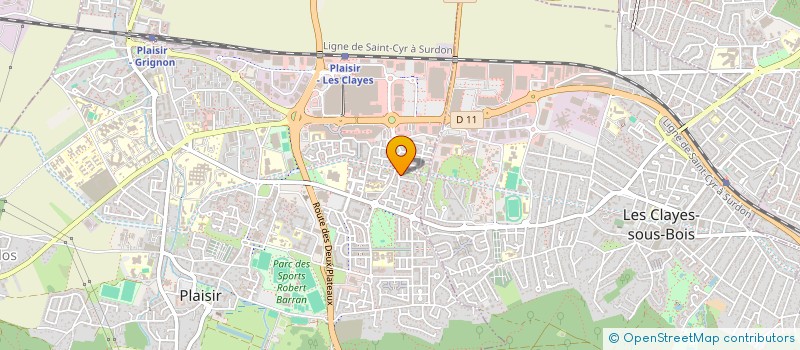 localisation de l'entreprise SITBONSON à PLAISIR