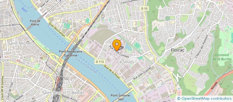 localisation de l'entreprise SITBOX33  MERIGNAC