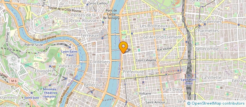 localisation de l'entreprise SITE.COM  LYON