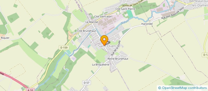 localisation de l'entreprise SITE DE BERTEAUCOURT-LES-DAMES - ST-LEGER-LES-DOMART ET ST-OUEN à SAINT-OUEN