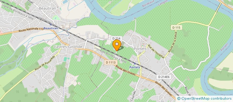 localisation de l'entreprise SITE HISTORIQUE DE PORTETS à PORTETS
