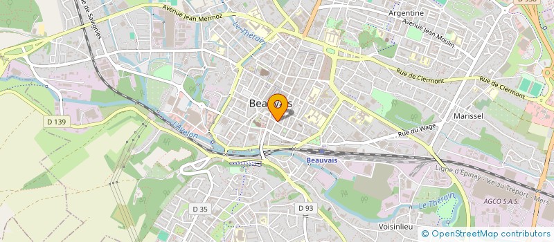 localisation de l'entreprise SITE.OISE à BEAUVAIS