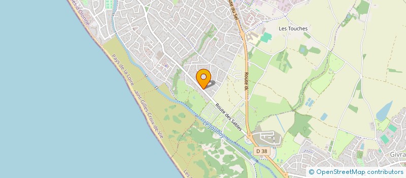 localisation de l'entreprise SITE REMARQUABLE DU GOUT DE SAINT GILLES CROIX DE VIE à SAINT-GILLES-CROIX-DE-VIE