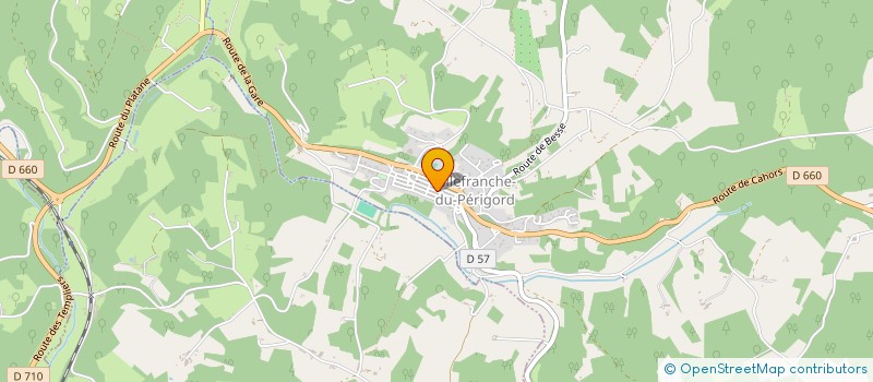 localisation de l'entreprise SITE REMARQUABLE DU GOUT LA CHATAIGNE DU PAYS DE VILLEFRANCHE DU PERIGORD  VILLEFRANCHE-DU-PERIGORD