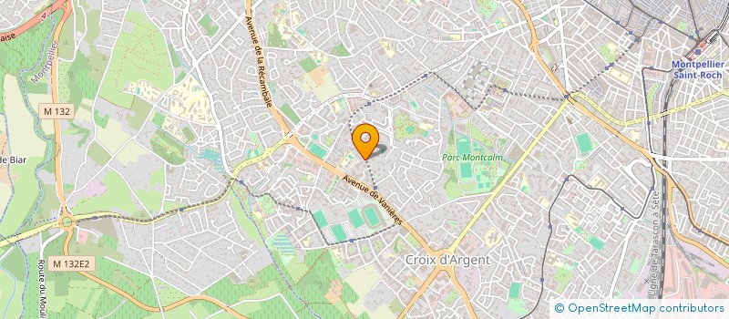 localisation de l'entreprise SITE-WEB.FR  MONTPELLIER