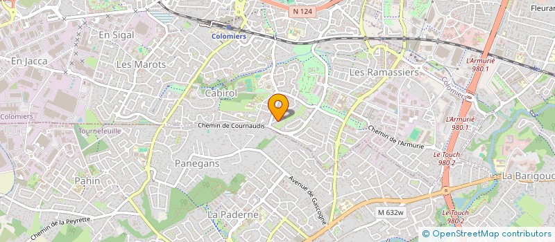localisation de l'entreprise SITEA PATRIMOINE à COLOMIERS