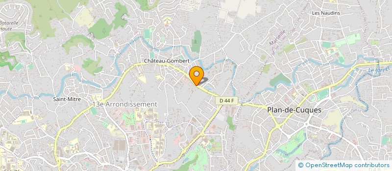 localisation de l'entreprise SITEBIO à MARSEILLE