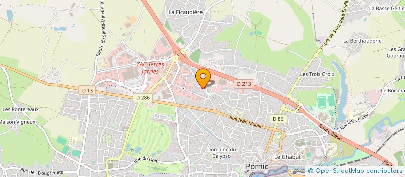 localisation de l'entreprise SITEK  PORNIC